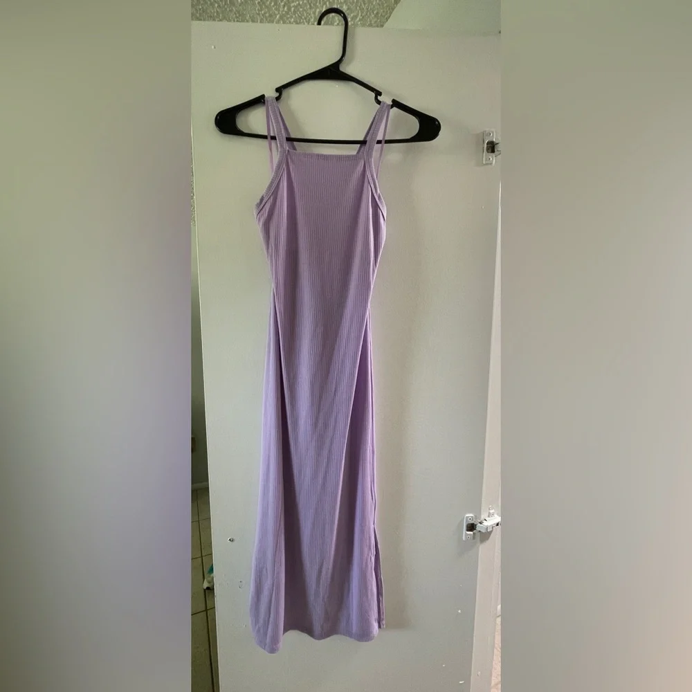 Lavender Ribbed Top - Picture 2 of 3